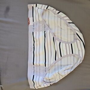 Cacique Cotton Hipster Panty With Lace-Trim